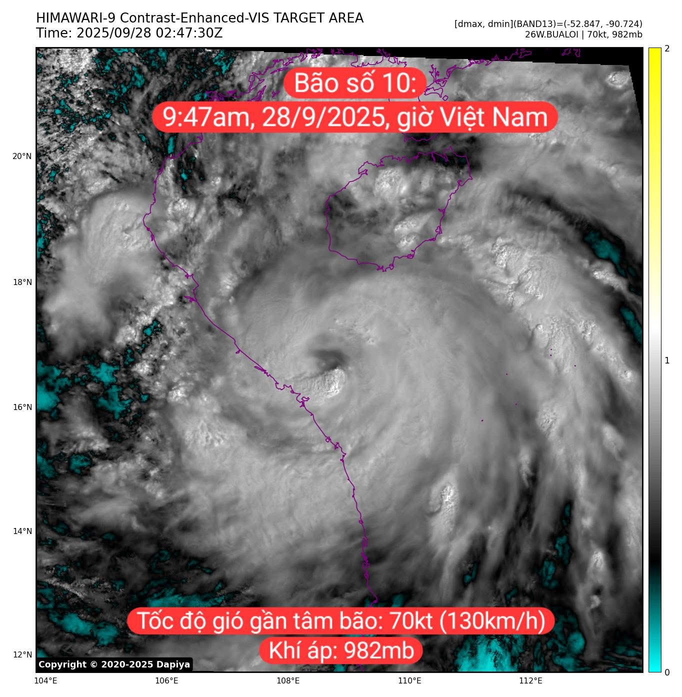 TIN BÃO SỐ 10 MỚI NHẤT VÀ KHUYẾN CÁO CỦA CHÍNH QUYỀN ĐỊA PHƯƠNG