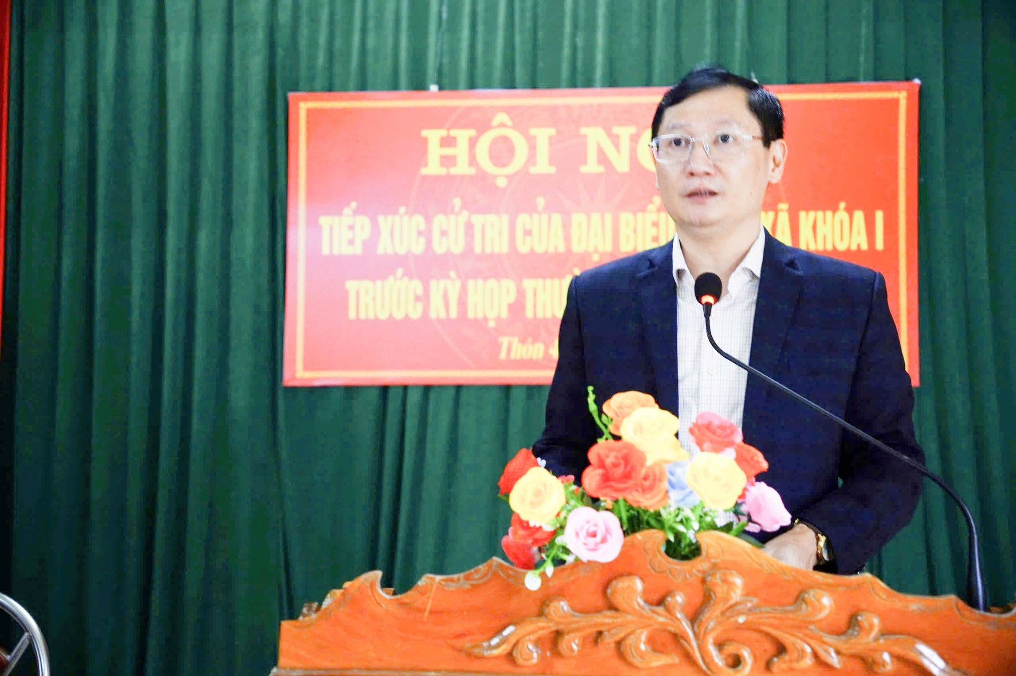 Tổ đại biểu số 1 HĐND xã Hương Sơn: Tổ chức hội nghị tiếp xúc cử tri trước kỳ họp thường lệ cuối năm 2025