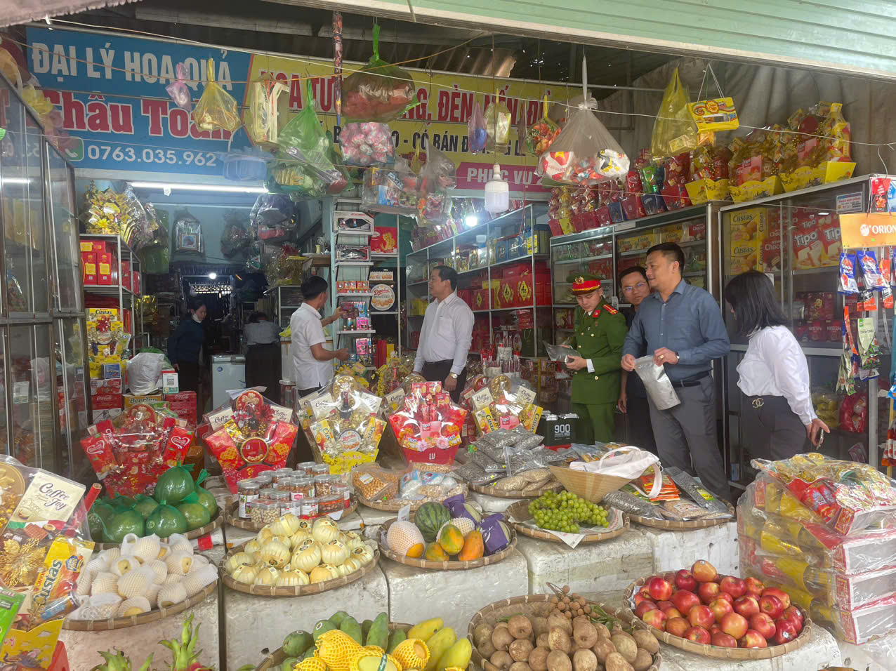 XÃ HƯƠNG SƠN KIỂM TRA AN TOÀN THỰC PHẨM TRONG DỊP TẾT NGUYÊN ĐÁN BÍNH NGỌ 2026