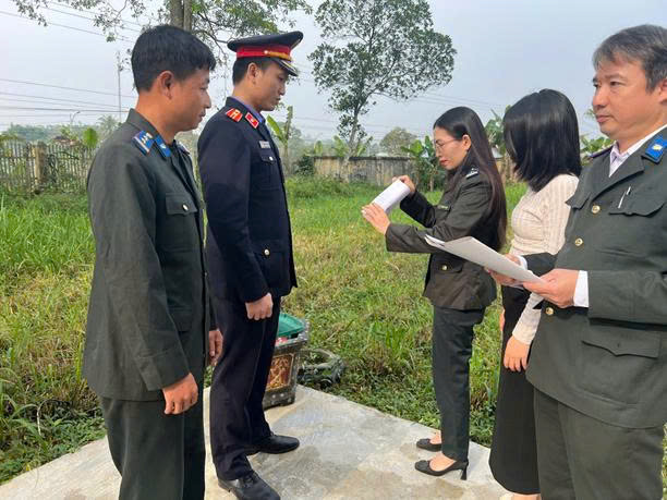 Viện KSND khu vực 5 - Hà Tĩnh kiểm sát việc tiêu hủy vật chứng