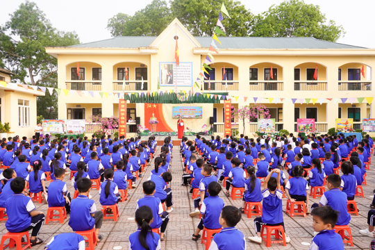 Trường Tiểu học Sơn Trung: Phát động Ngày Sách và Văn hóa đọc Việt Nam lần thứ V, năm 2026 