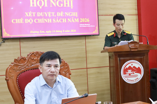 Hội nghị xét duyệt, đề nghị hưởng chế độ chính sách năm 2026