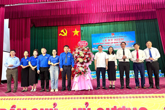 Đoàn TNCS Hồ Chí Minh xã Hương Sơn: Kỷ niệm 95 năm ngày thành lập