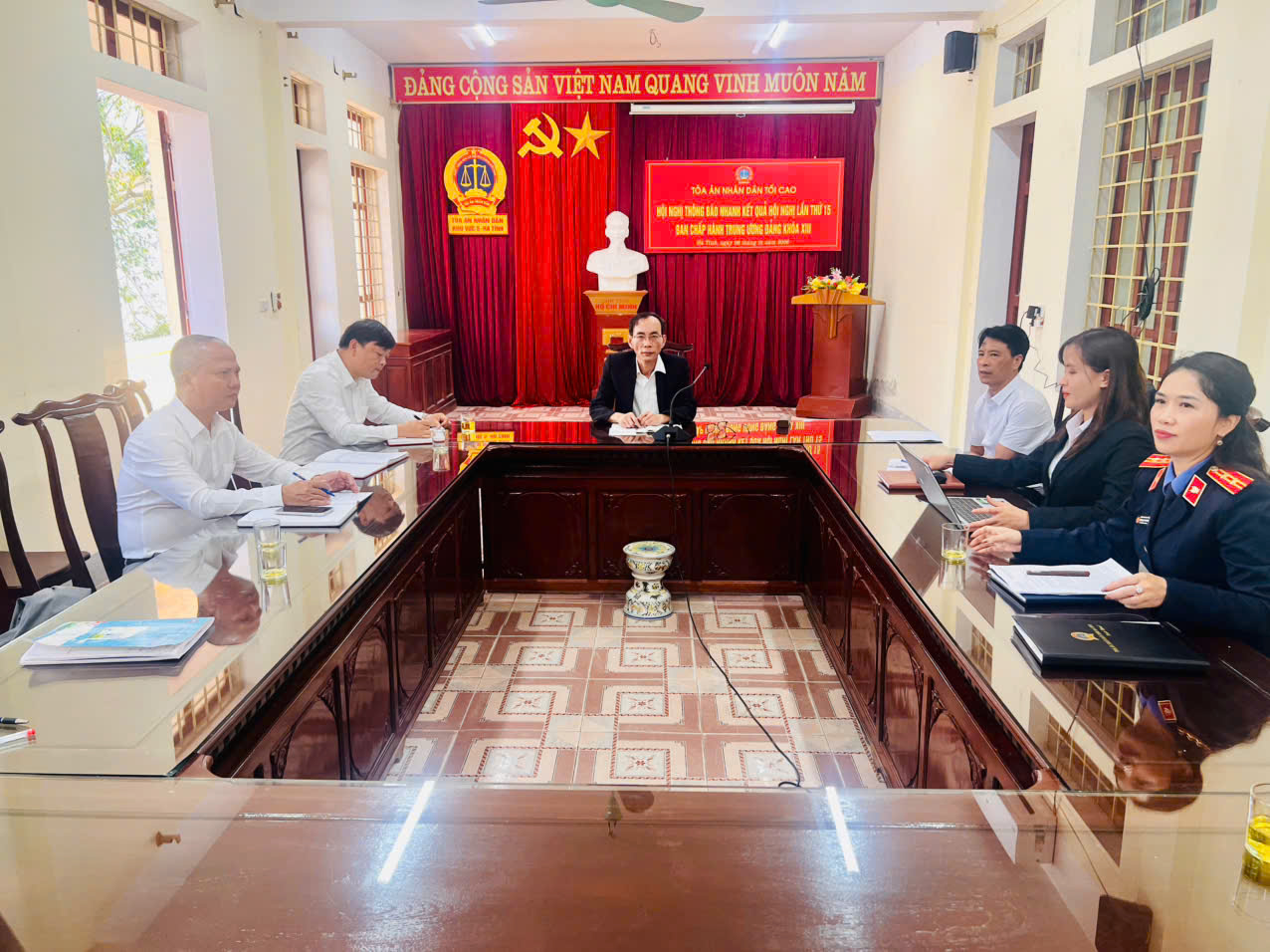 Viện KSND Khu vực 5 tham gia phiên họp xét rút ngắn thời gian thử thách của án treo tại TAND Khu vực 5 