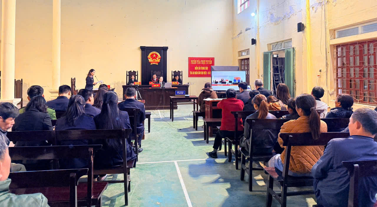TAND khu vực 5 xét xử 02 thanh niên phạm tội Mua bán và Tổ chức sử dụng trái phép chất ma túy