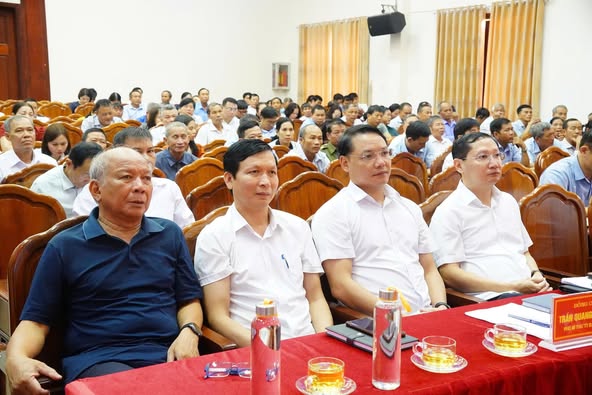 257 cán bộ, đảng viên tham dự Hội nghị toàn quốc quán triệt, triển khai thực hiện 4 nghị quyết của Bộ Chính trị 