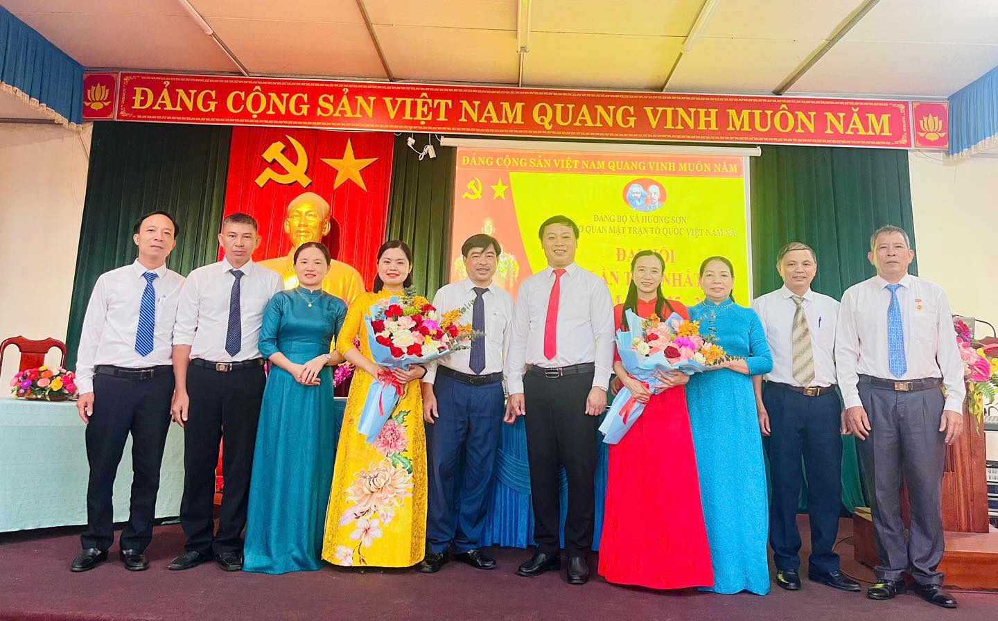 CHI BỘ CƠ QUAN MTTQ VIỆT NAM XÃ HƯƠNG SƠN TỔ CHỨC THÀNH CÔNG ĐẠI HỘI LẦN THỨ NHẤT, NHIỆM KỲ 2025-2030 