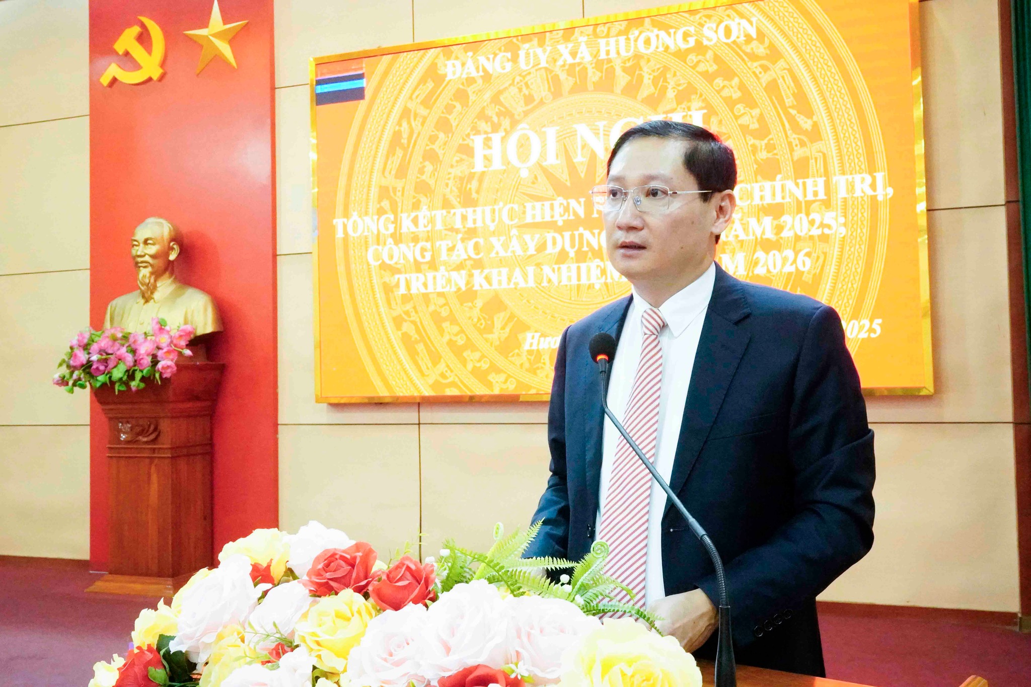 Đảng ủy xã Hương Sơn: Tổng kết công tác xây dựng Đảng năm 2025