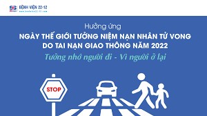 THÔNG ĐIỆP Hưởng ứng “Ngày thế giới tưởng niệm các nạn nhân tử vong  do tai nạn giao thông” năm 2024